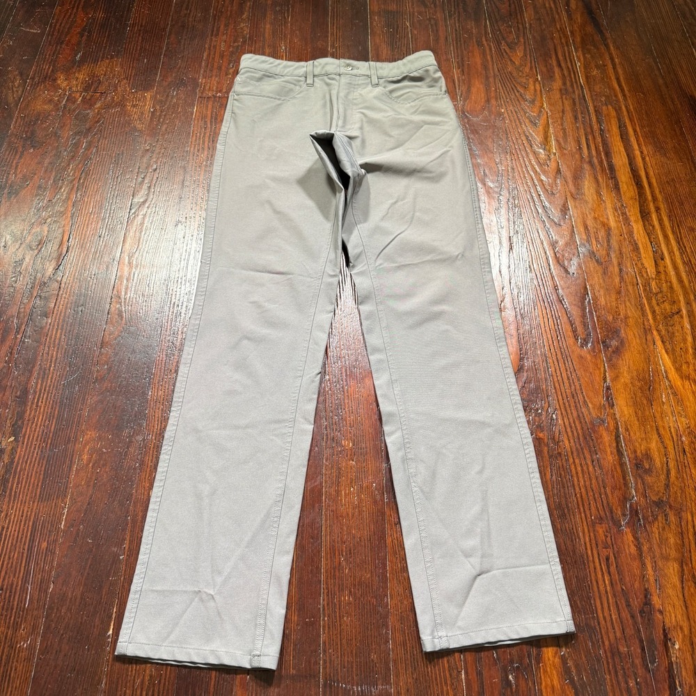 FootJoy Pants Mens 30x34 Gray Athletic Fit Performance Stretch Golf Casual Chino
